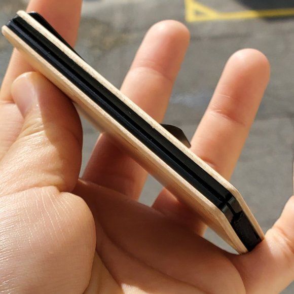 RFID Slim Design Wallet Money Clip - Picture 6 of 16